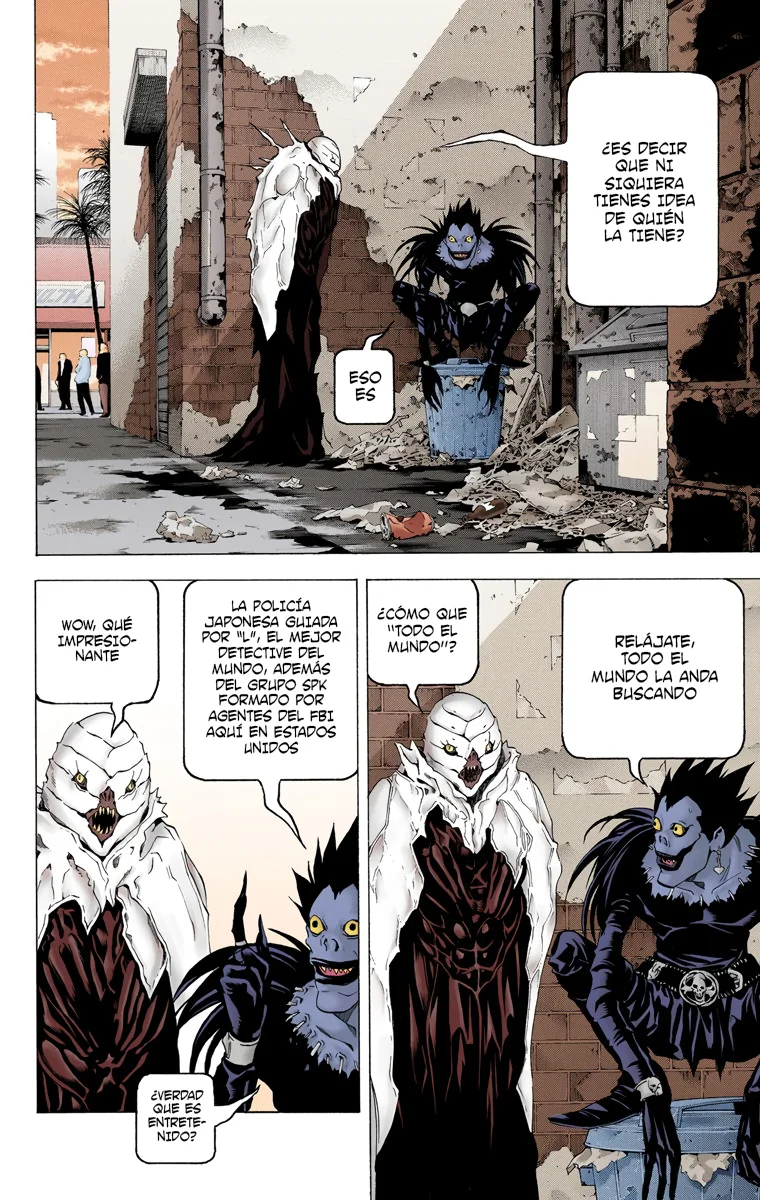 Read Death Note Full Color ES Manga Online