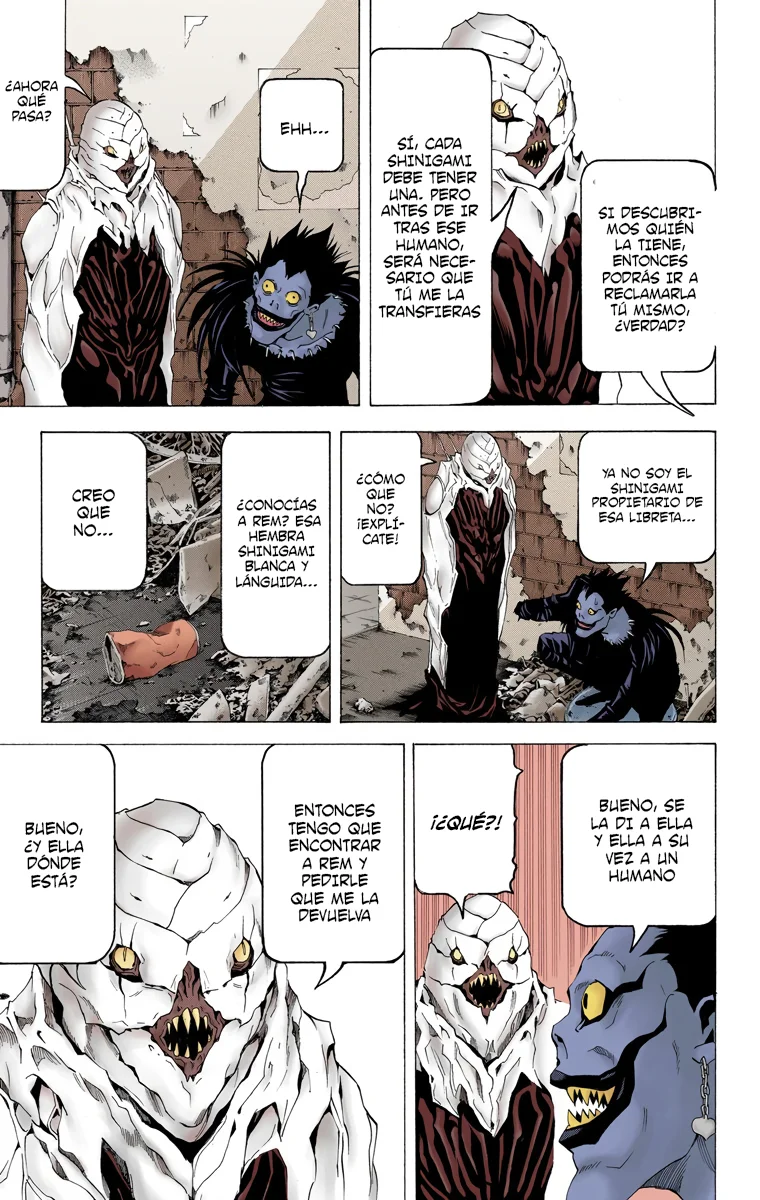 Read Death Note Full Color ES Manga Online