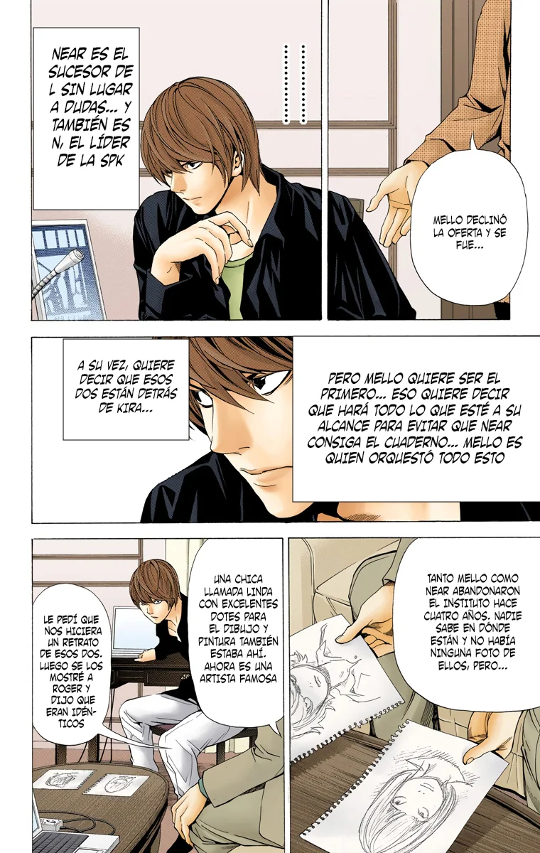 Read Death Note Full Color ES Manga Online