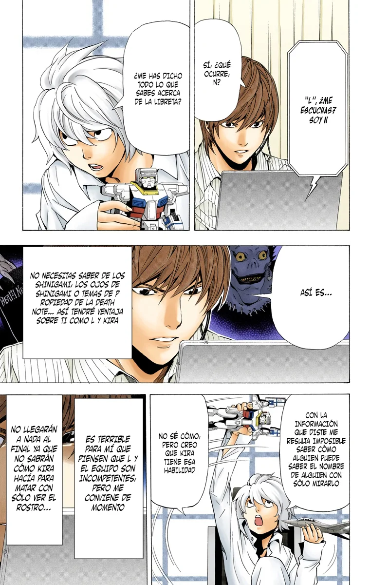 Read Death Note Full Color ES Manga Online