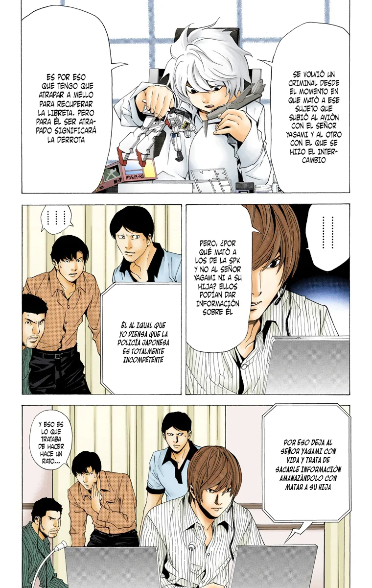 Read Death Note Full Color ES Manga Online
