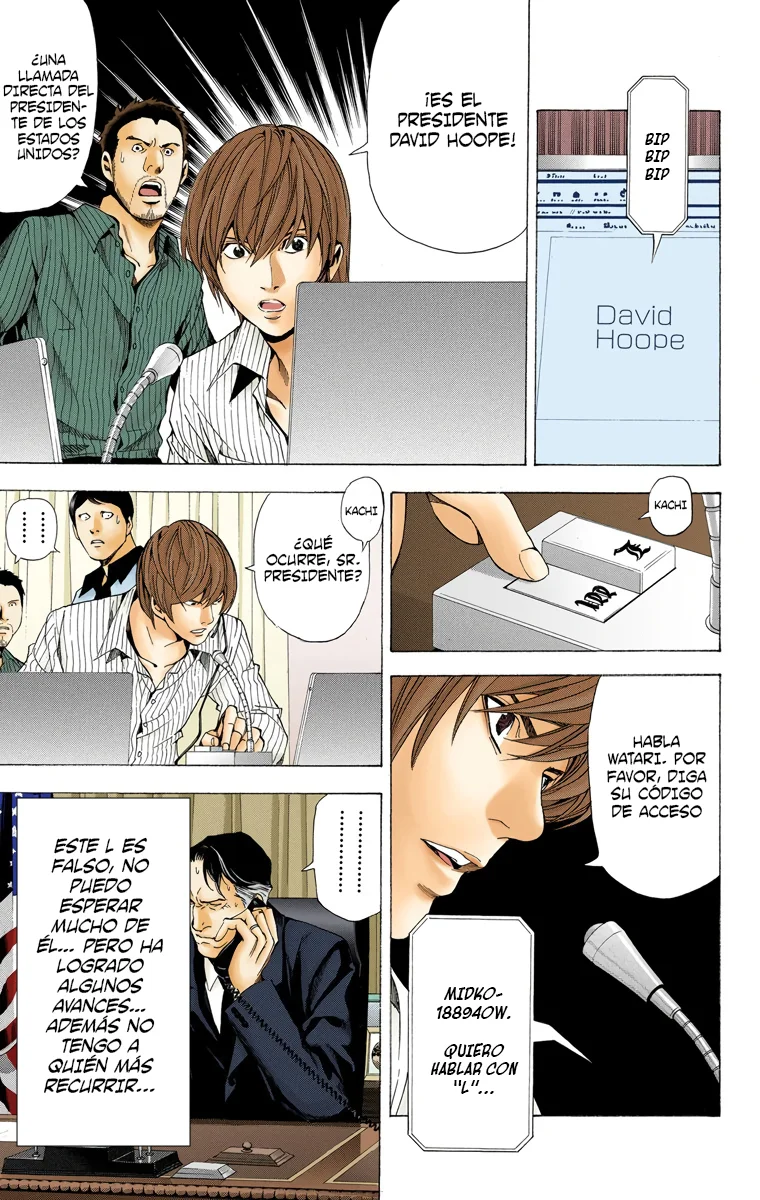 Read Death Note Full Color ES Manga Online