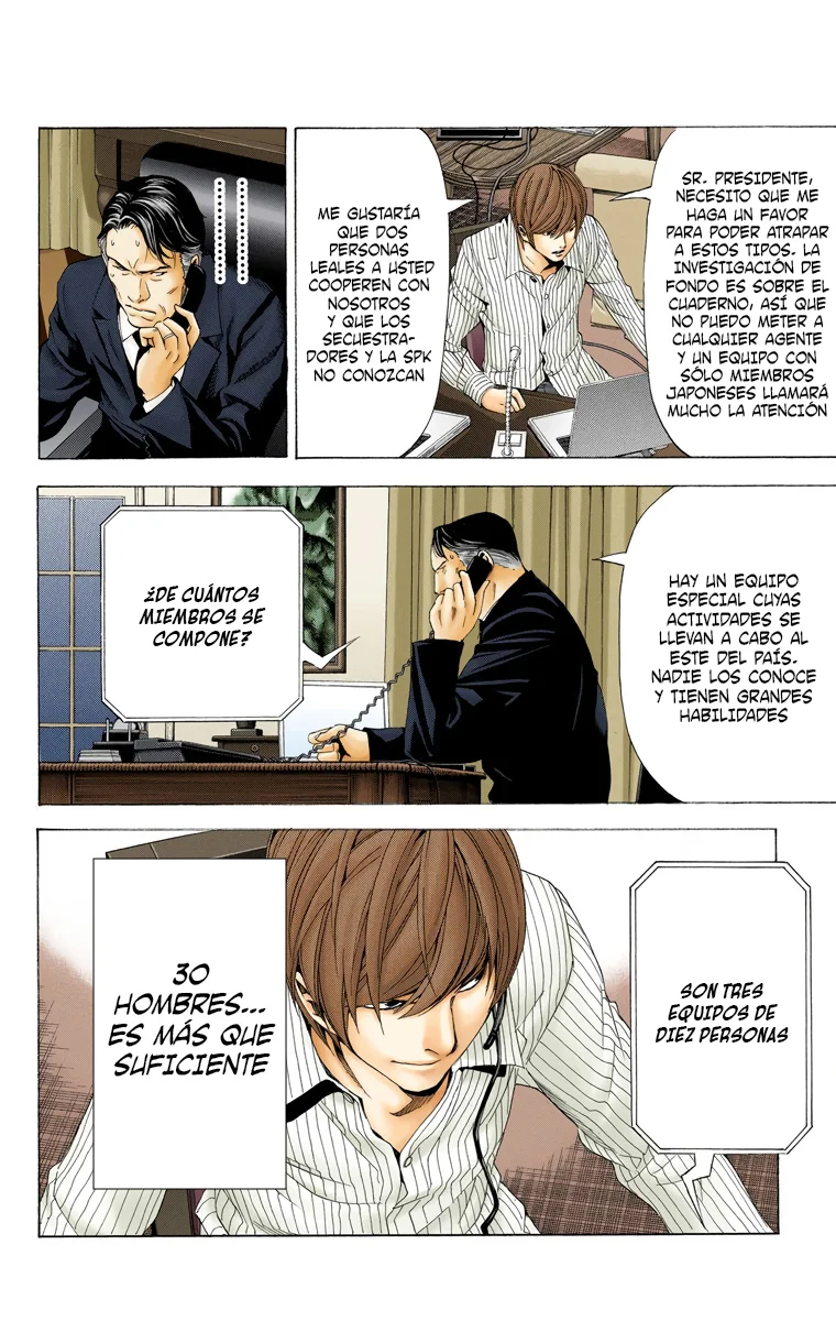 Read Death Note Full Color ES Manga Online