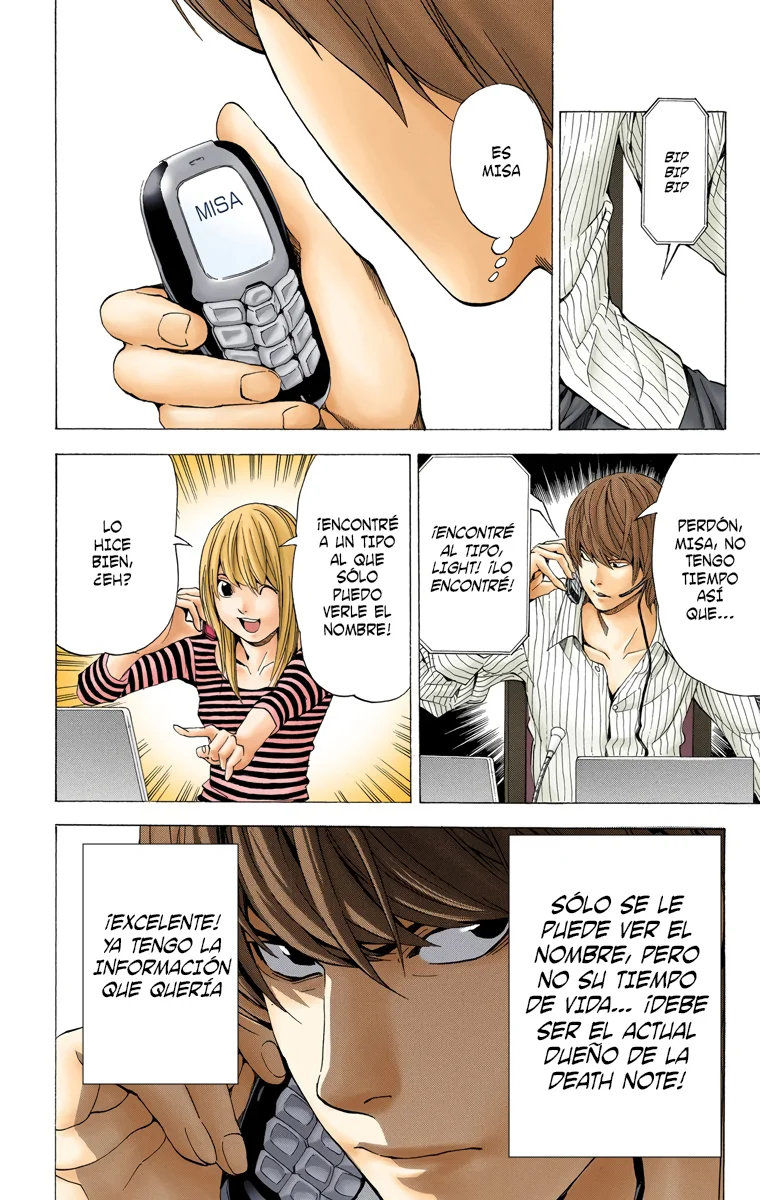 Read Death Note Full Color ES Manga Online