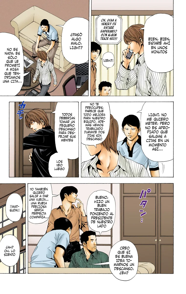 Read Death Note Full Color ES Manga Online