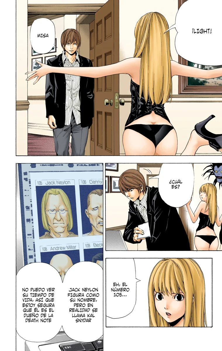 Read Death Note Full Color ES Manga Online