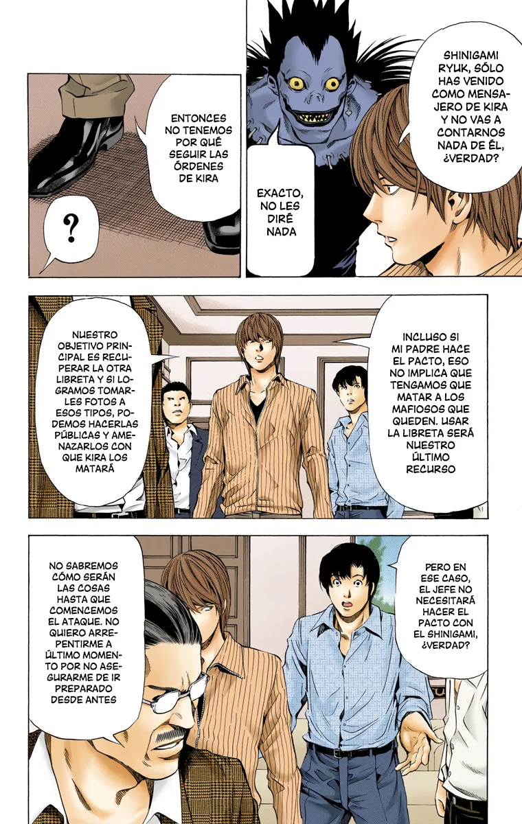 Read Death Note Full Color ES Manga Online