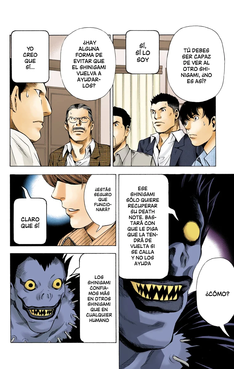 Read Death Note Full Color ES Manga Online