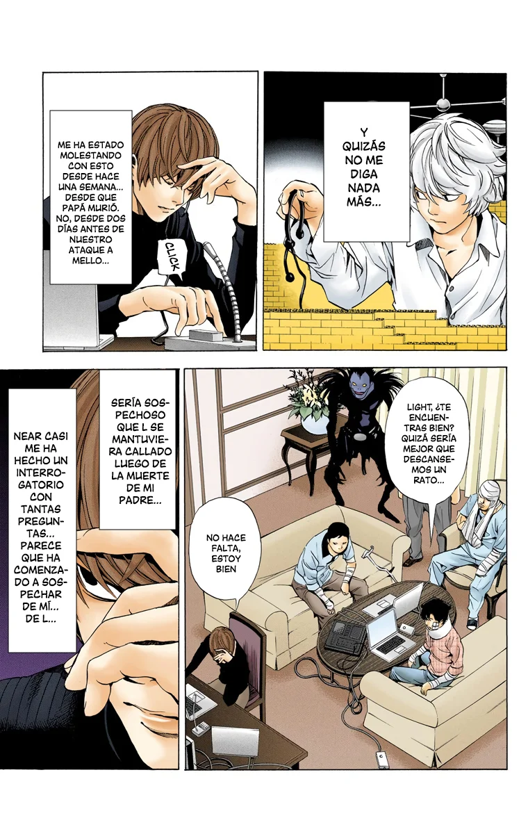 Read Death Note Full Color ES Manga Online