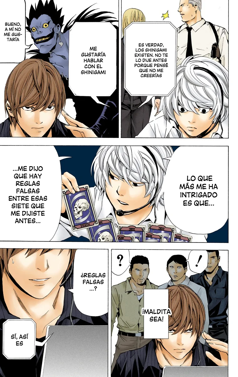 Read Death Note Full Color ES Manga Online
