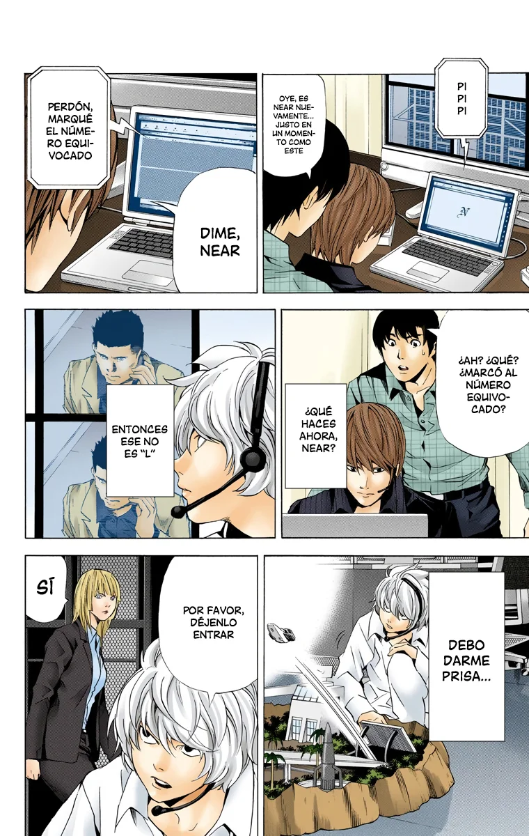 Read Death Note Full Color ES Manga Online