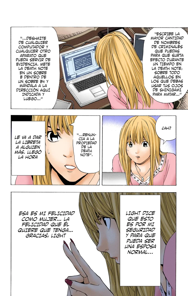 Read Death Note Full Color ES Manga Online