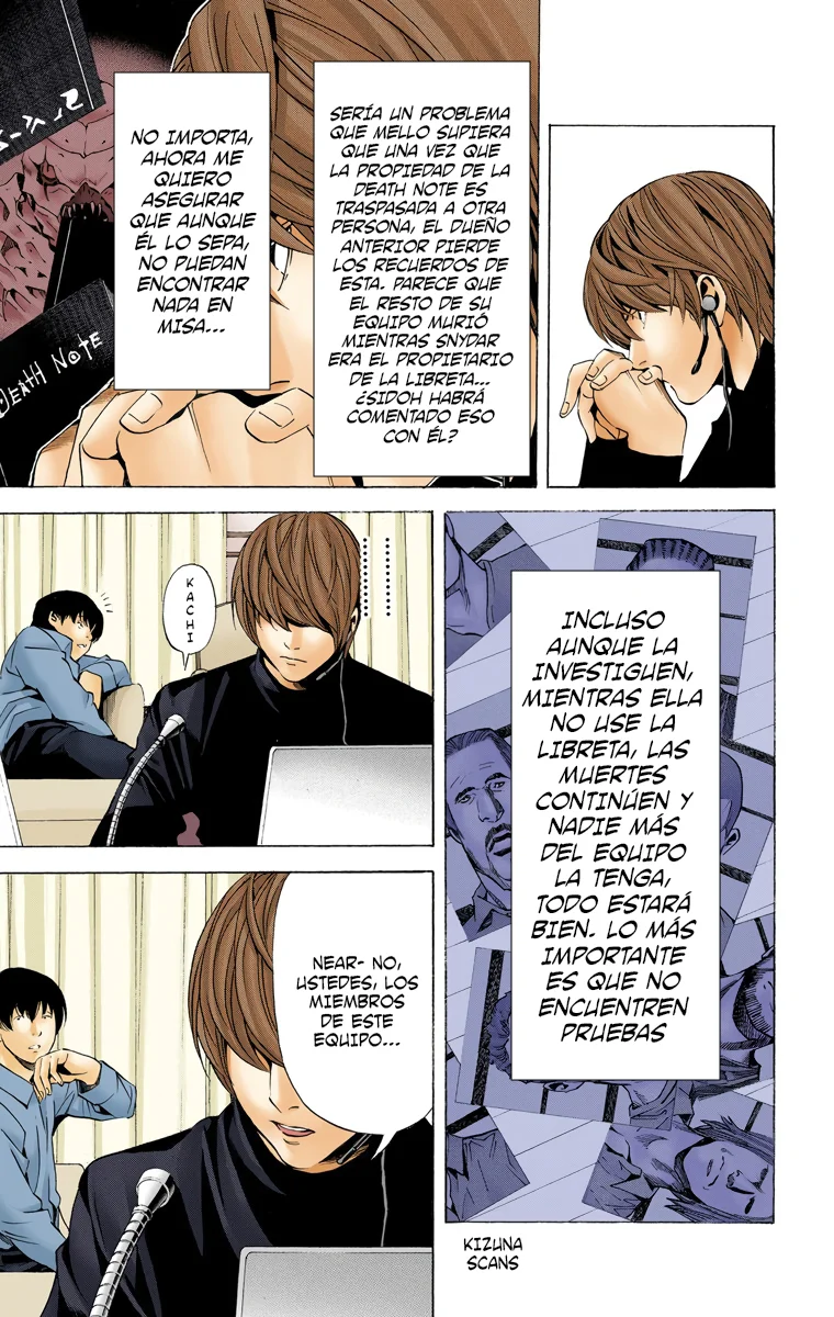 Read Death Note Full Color ES Manga Online