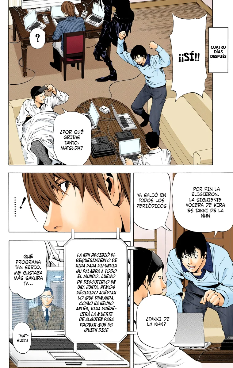 Read Death Note Full Color ES Manga Online