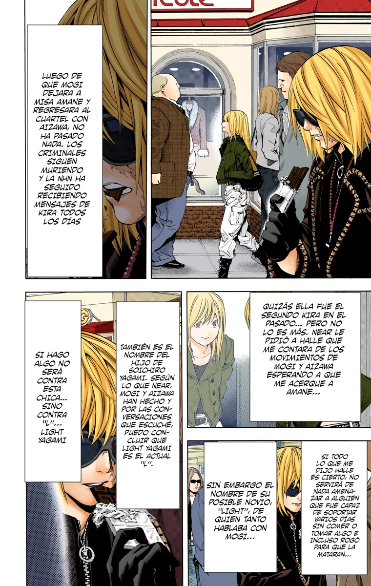Read Death Note Full Color ES Manga Online
