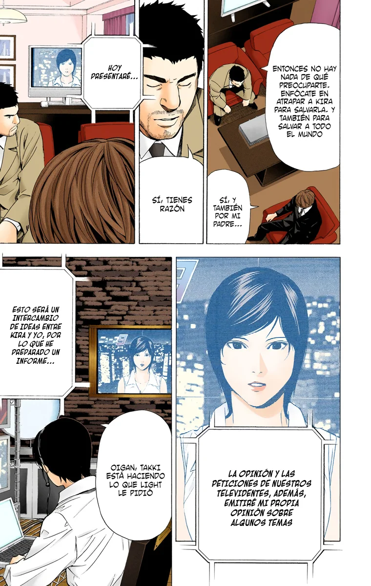 Read Death Note Full Color ES Manga Online