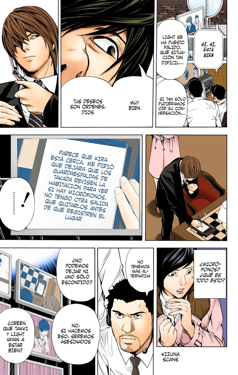 Read Death Note Full Color ES Manga Online