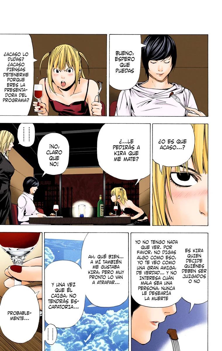 Read Death Note Full Color ES Manga Online