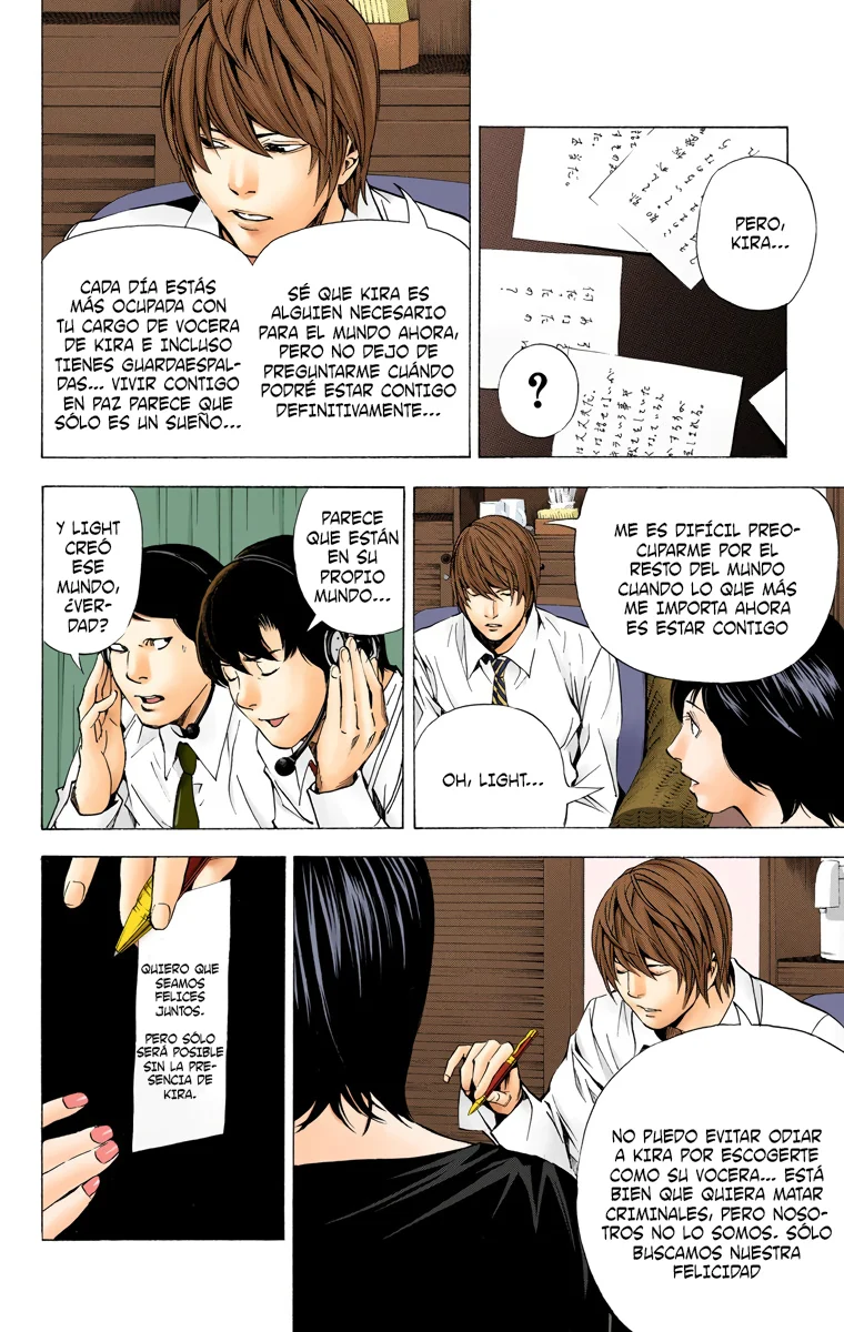 Read Death Note Full Color ES Manga Online