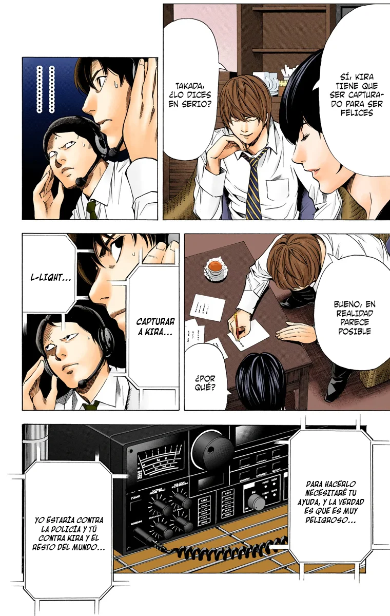 Read Death Note Full Color ES Manga Online