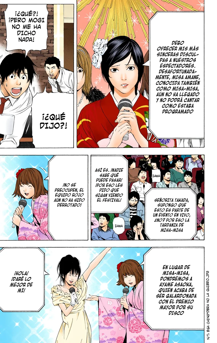 Read Death Note Full Color ES Manga Online