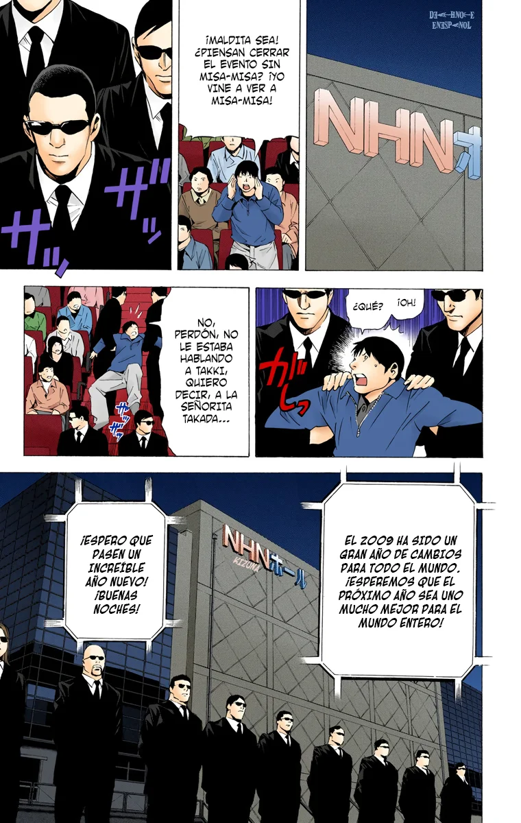 Read Death Note Full Color ES Manga Online
