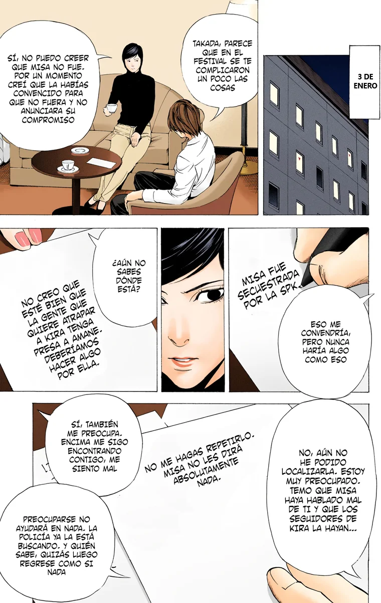 Read Death Note Full Color ES Manga Online