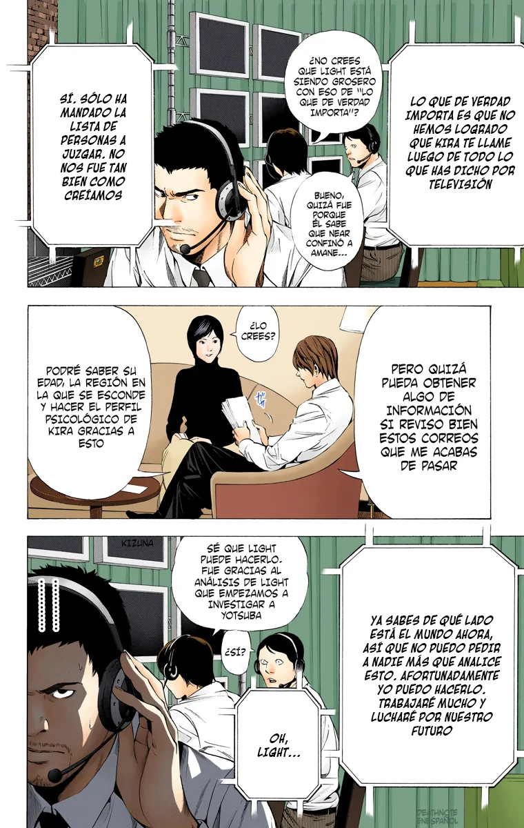 Read Death Note Full Color ES Manga Online