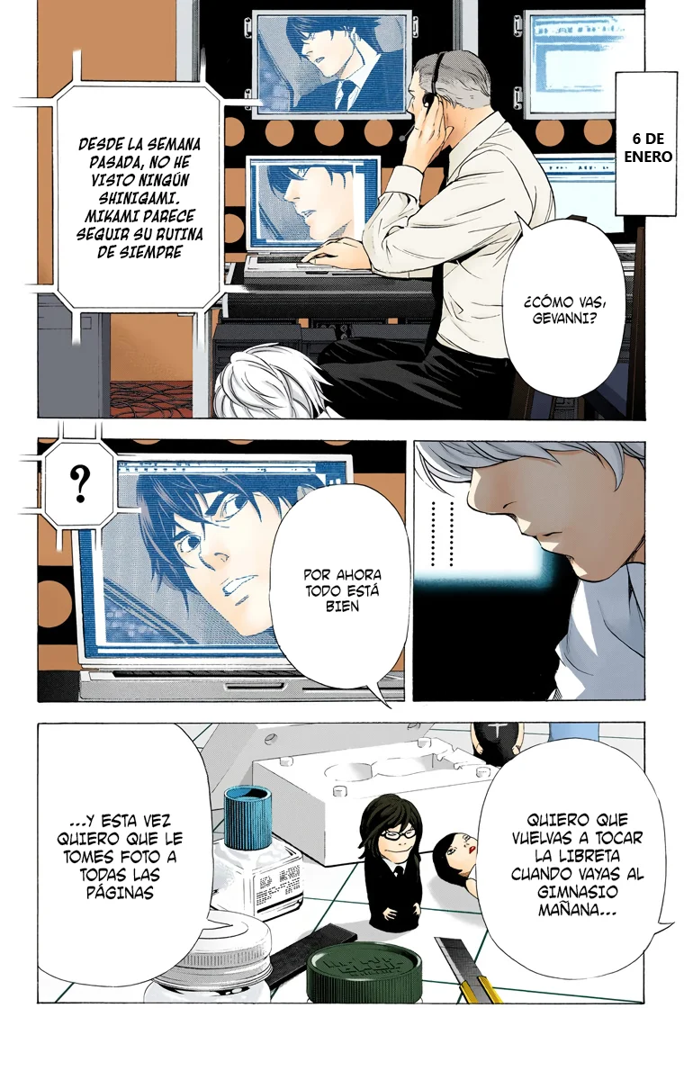 Read Death Note Full Color ES Manga Online