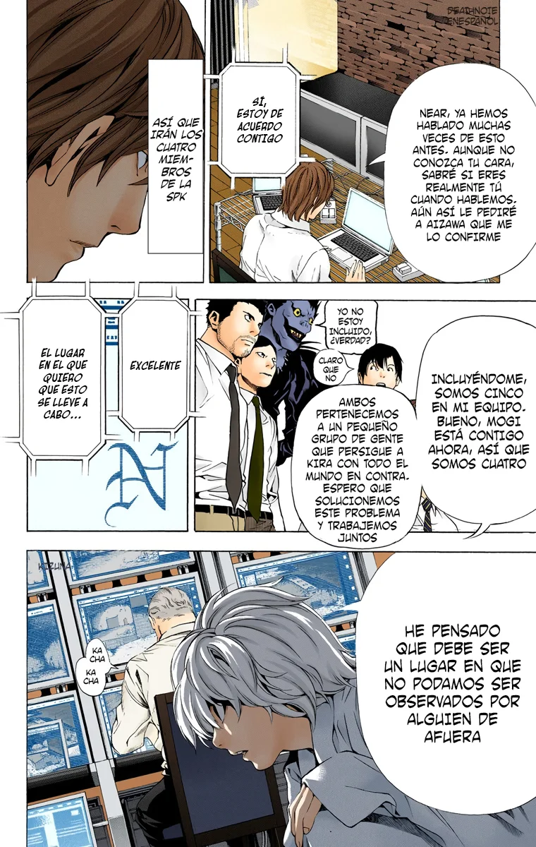 Read Death Note Full Color ES Manga Online
