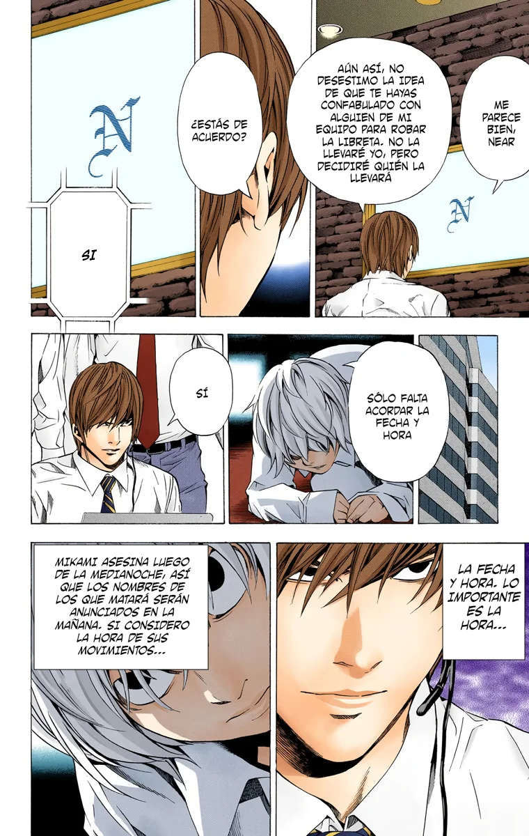Read Death Note Full Color ES Manga Online