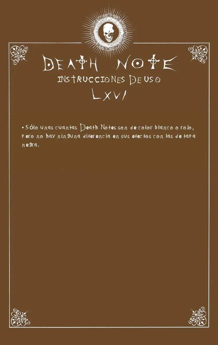 Read Death Note Full Color ES Manga Online