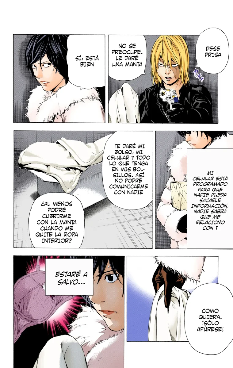 Read Death Note Full Color ES Manga Online