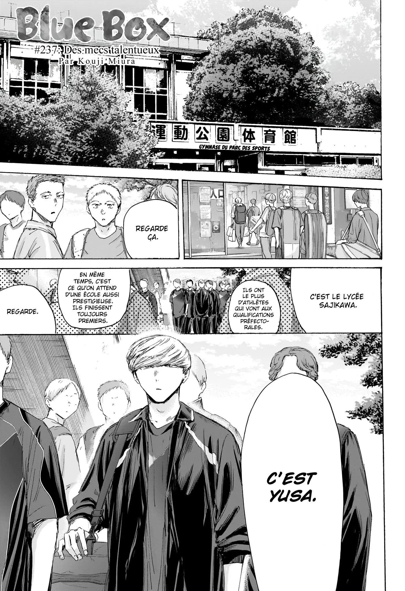 Read Blue Box FR Manga Online
