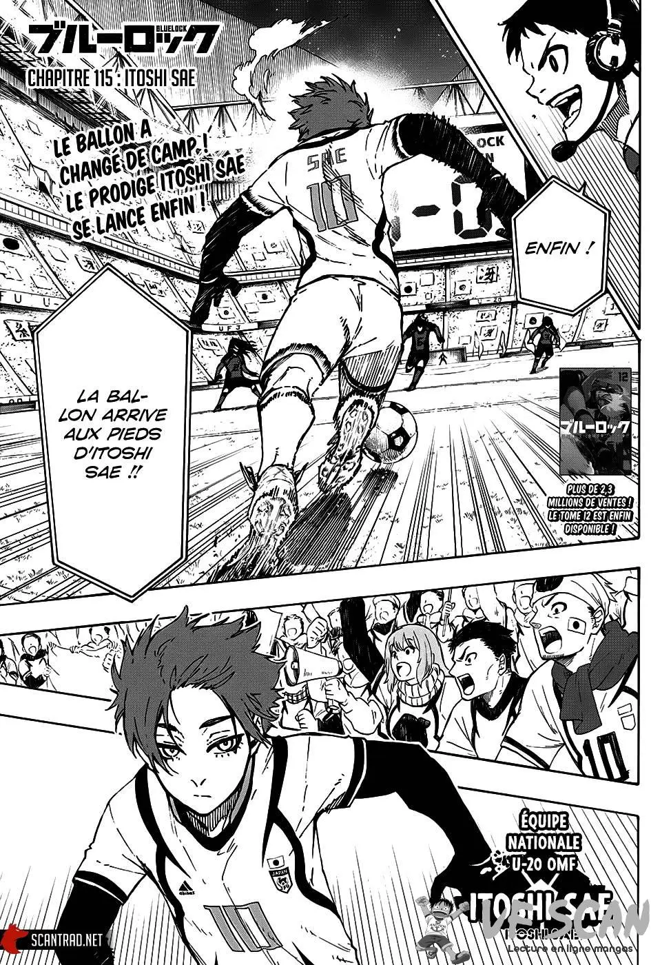 Read Blue Lock FR Manga Online