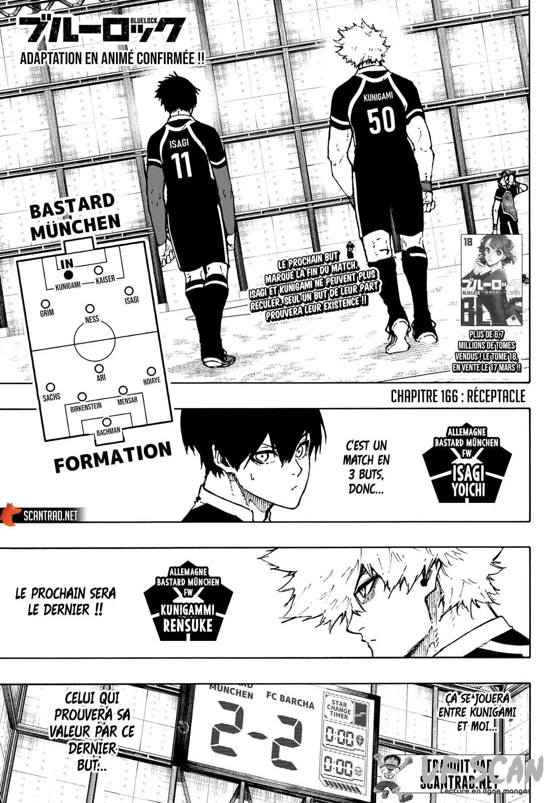 Read Blue Lock FR Manga Online