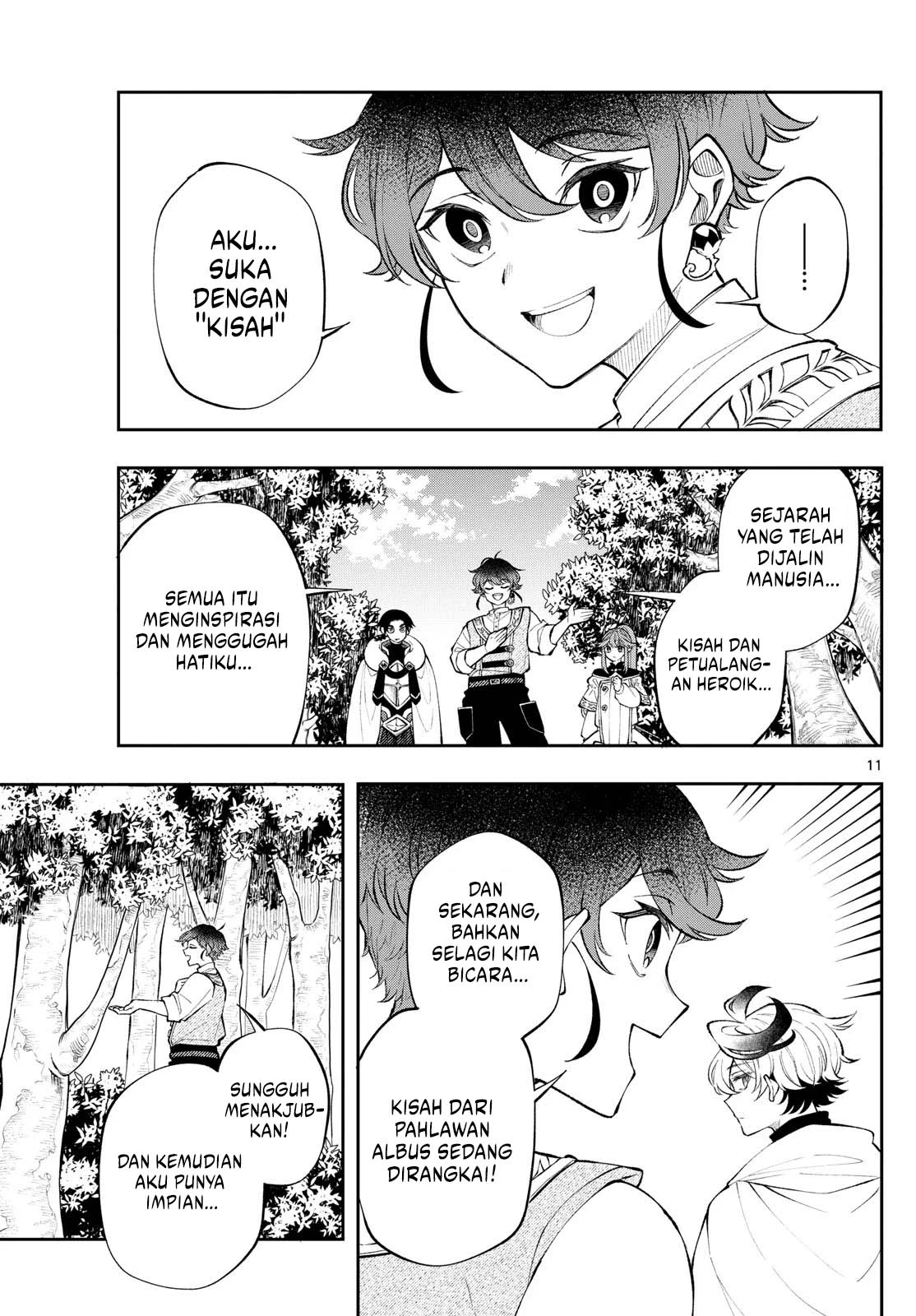 Read Albus Changes the World ID Manga Online