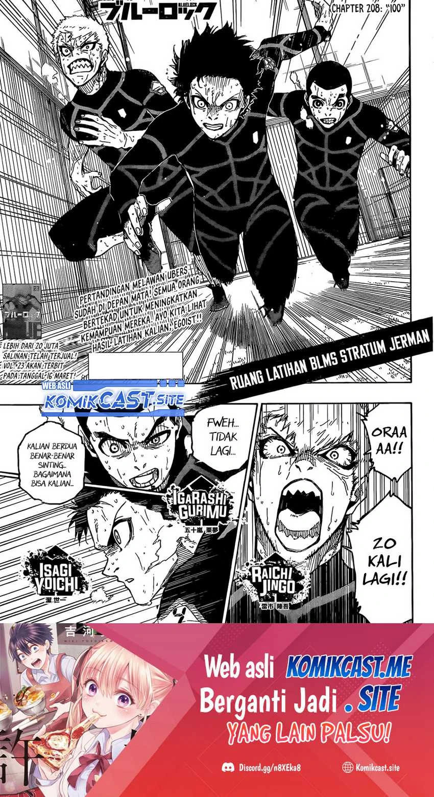 Read Blue Lock ID Manga Online