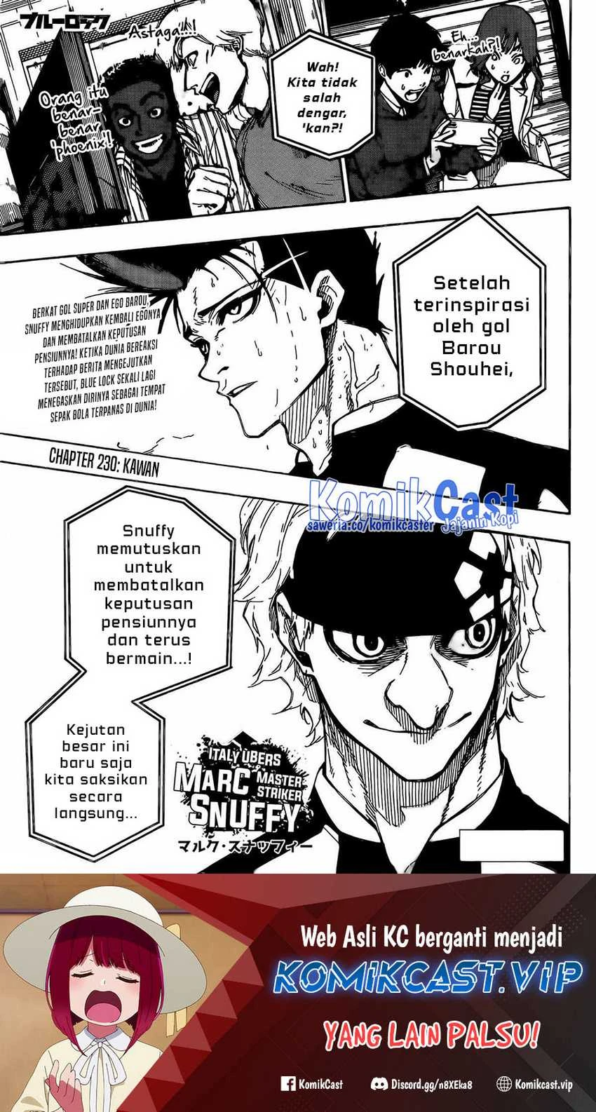 Read Blue Lock ID Manga Online