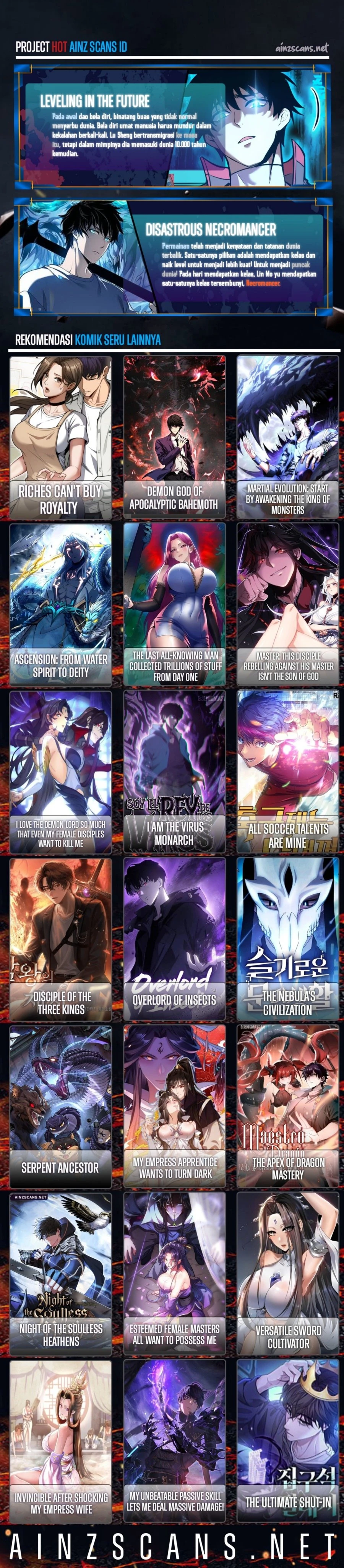 Read High Martiality With One Hand, I Single-Handedly Repel Three Thousand Emperors ID Manga Online