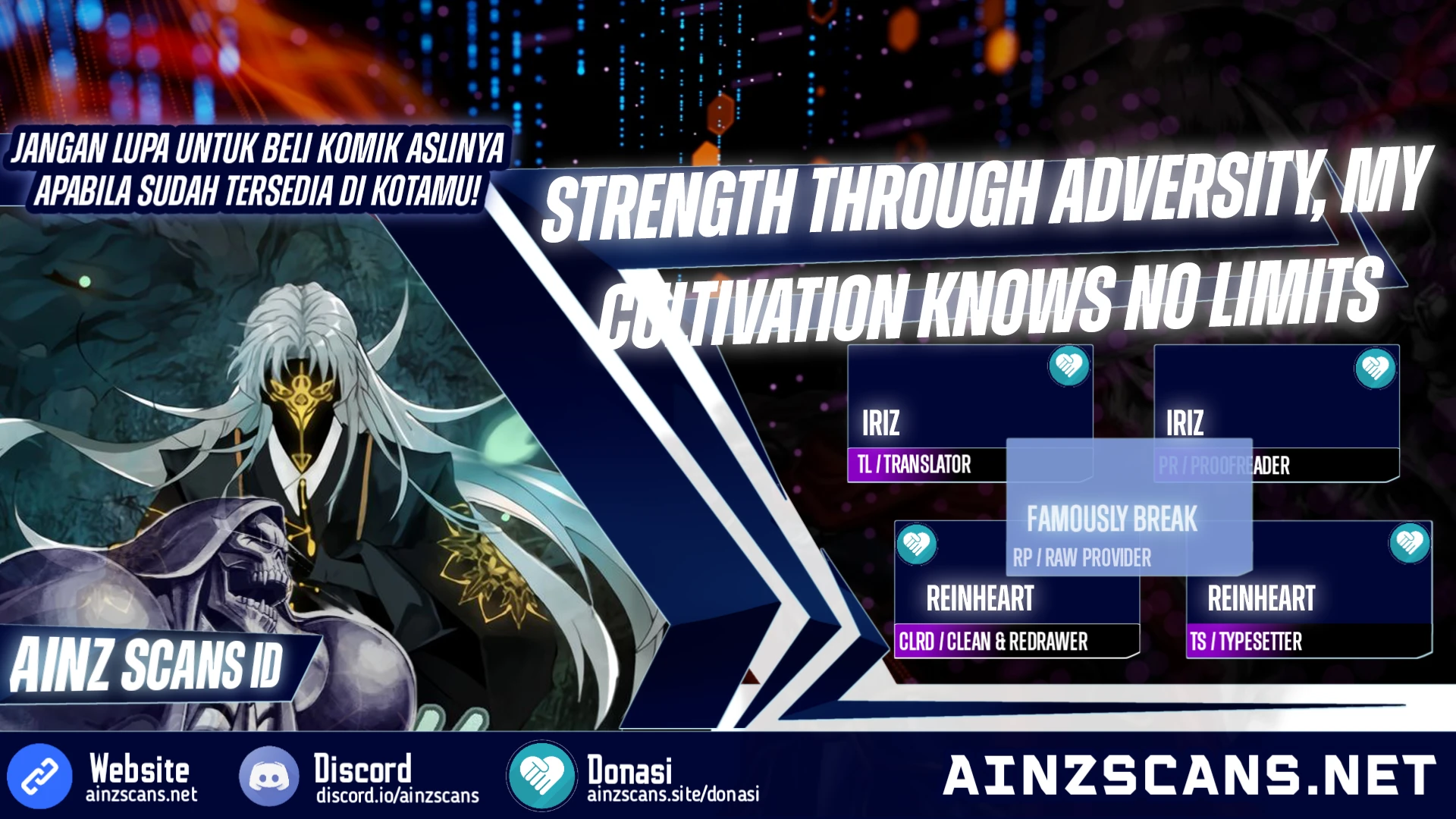 Read Strength Through Adversity, My Cultivation Knows No Limits ID Manga Online