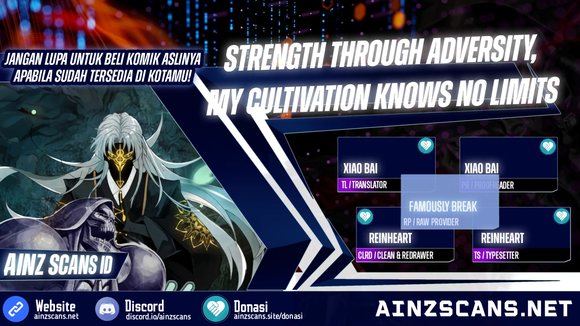 Read Strength Through Adversity, My Cultivation Knows No Limits ID Manga Online